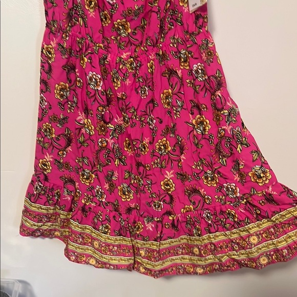 BeBop Pink Floral Dress - Picture 3 of 3